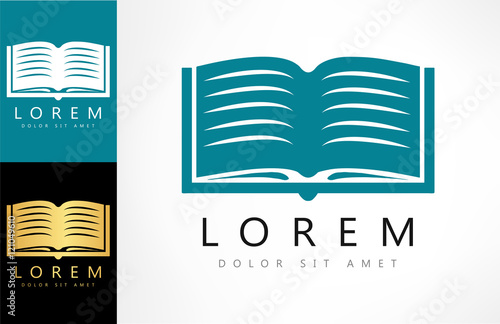 "Book logo" Stock image and royalty-free vector files on Fotolia.com