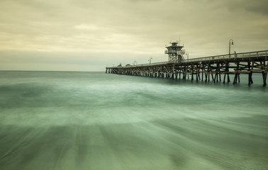 Obraz premium Early Morning, San Clemente Pier
