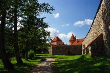 Trakai castle in Lithuania