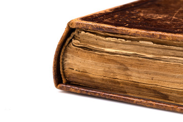 Open Book blank on white