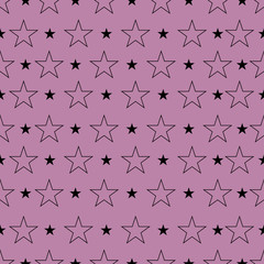 Abstract pattern with stars