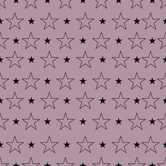 Abstract pattern with stars