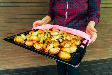 Roasted potatoes
