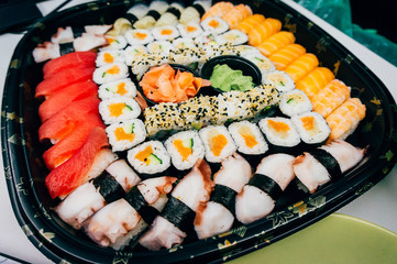 Sushi plate