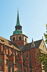 Obraz premium Selestat, la Cattedrale - Alsazia, Francia