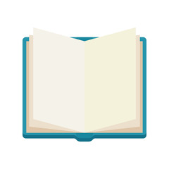 open book, notebook, vector icone