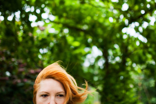 Windblown Hair