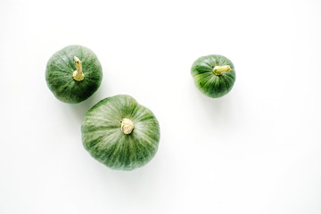 pumpkin arrangement. flat lay autumn wallpaper