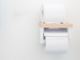 Japanese domestic toilet paper holder