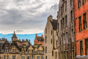 Obraz premium buildings in the old town of Edinburgh