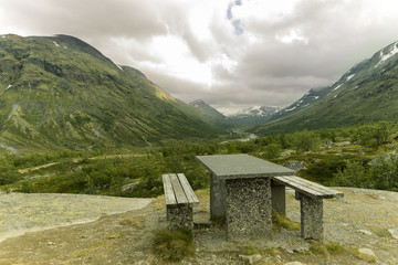 Fototapeta na wymiar highlands in norway