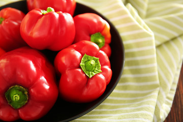 Fresh peppers, closeup