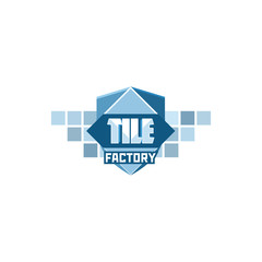 tile factory logo template