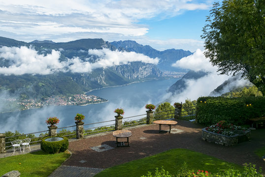 Balcony On Lake Como
