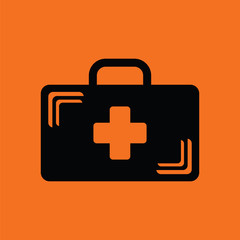 Medical case icon