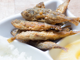 Japanese cuisine, fried fish marinade called Aji No Namban