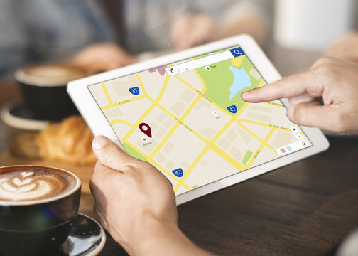 Navigation GPS Application Position Checking Concept