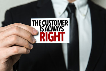 The Customer is Always Right