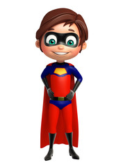 Superboy with Funny pose
