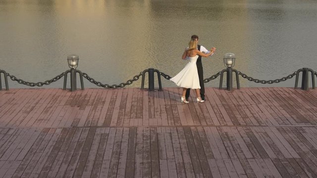 Romantic love. Wedding dance. Part 2
