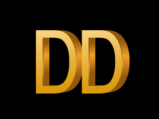 DD Initial Logo for your startup venture
