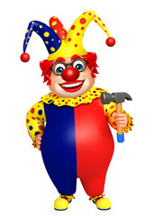 Clown with Hammer