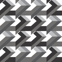 Abstract geometric pattern. Seamless vector background.