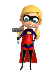 supergirl with Hammer
