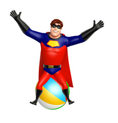 Superhero with Bigball