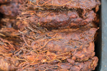 Obraz na płótnie Canvas fresh tamarind at the market