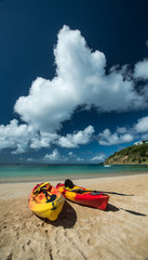 Crucus Bay beach, Anguilla Island