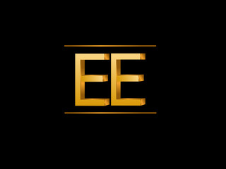 EE Initial Logo for your startup venture