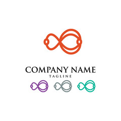 Connection Partnership Corporate Logo Icon Vector