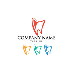 Dental Dentist Tooth Logo Icon Vector