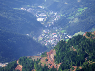 Ausblick über Erzberg