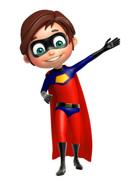 Superboy with Funny pose