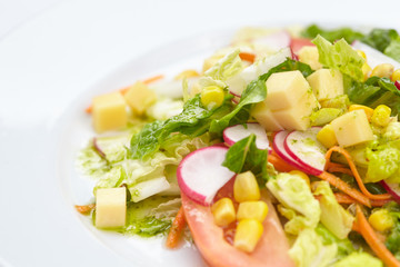 salad on the table