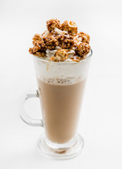 coffee with whipped cream