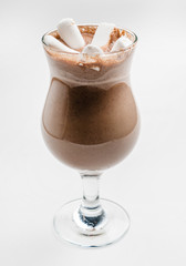 hot chocolate with marshmallow