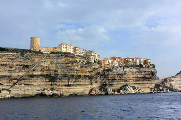 vue de Bonifacio