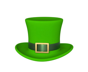 Lucky green hat for Saint Patrick's Day