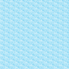 Seamless waves pattern