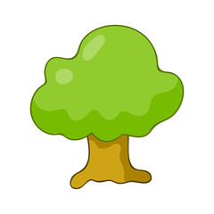 tree isolated illustration