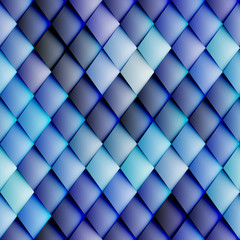 Abstract seamless rhombus pattern.
