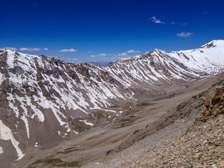 Khardungla Pass. The highest road in the World. Leh, Ladakh, India