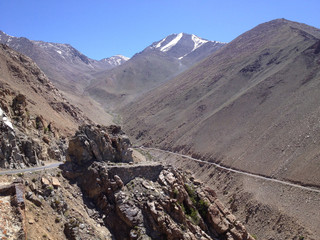 Khardungla Pass. The highest road in the World. Leh, Ladakh, India