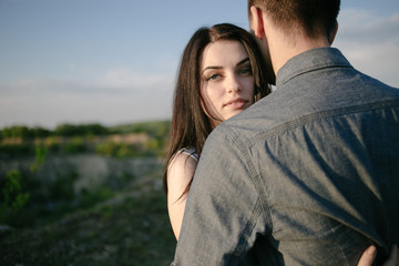 couple on nature