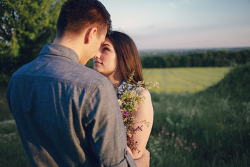 Obraz premium couple on nature