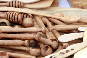wooden cutlery