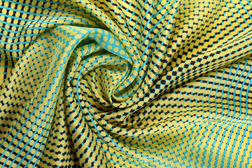 fabric with an abstract pattern